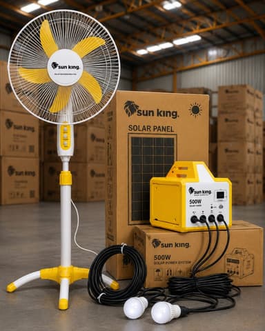 16 inches rechargeable fan with 500 kW inverter — PROMO Cash Payment: ₦320,000 Easy Buy Price: ₦350,000 Down Payment Be