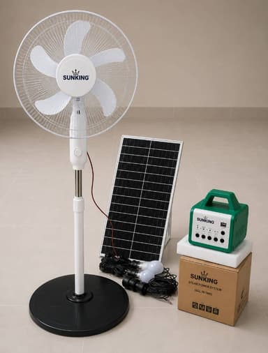 16 inches rechargeable fan with 300 kW inverter — PROMO Cash Payment: ₦160,000 Easy Buy Price: ₦180,000 Down Payment Be